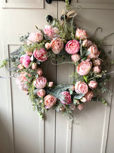 Load image into Gallery viewer, “MAY” faux wreath (FREE P&amp;P)
