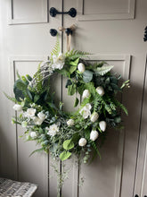 Load image into Gallery viewer, “EDITH” tulip faux wreath
