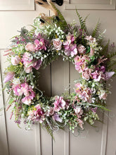 Load image into Gallery viewer, “ANGEL GARDEN” faux wreath  (FREE P&amp;P)
