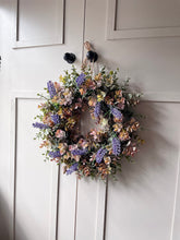 Load image into Gallery viewer, “HARLEY” lavender faux wreath
