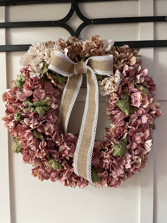 Country “Clarence” faux wreath