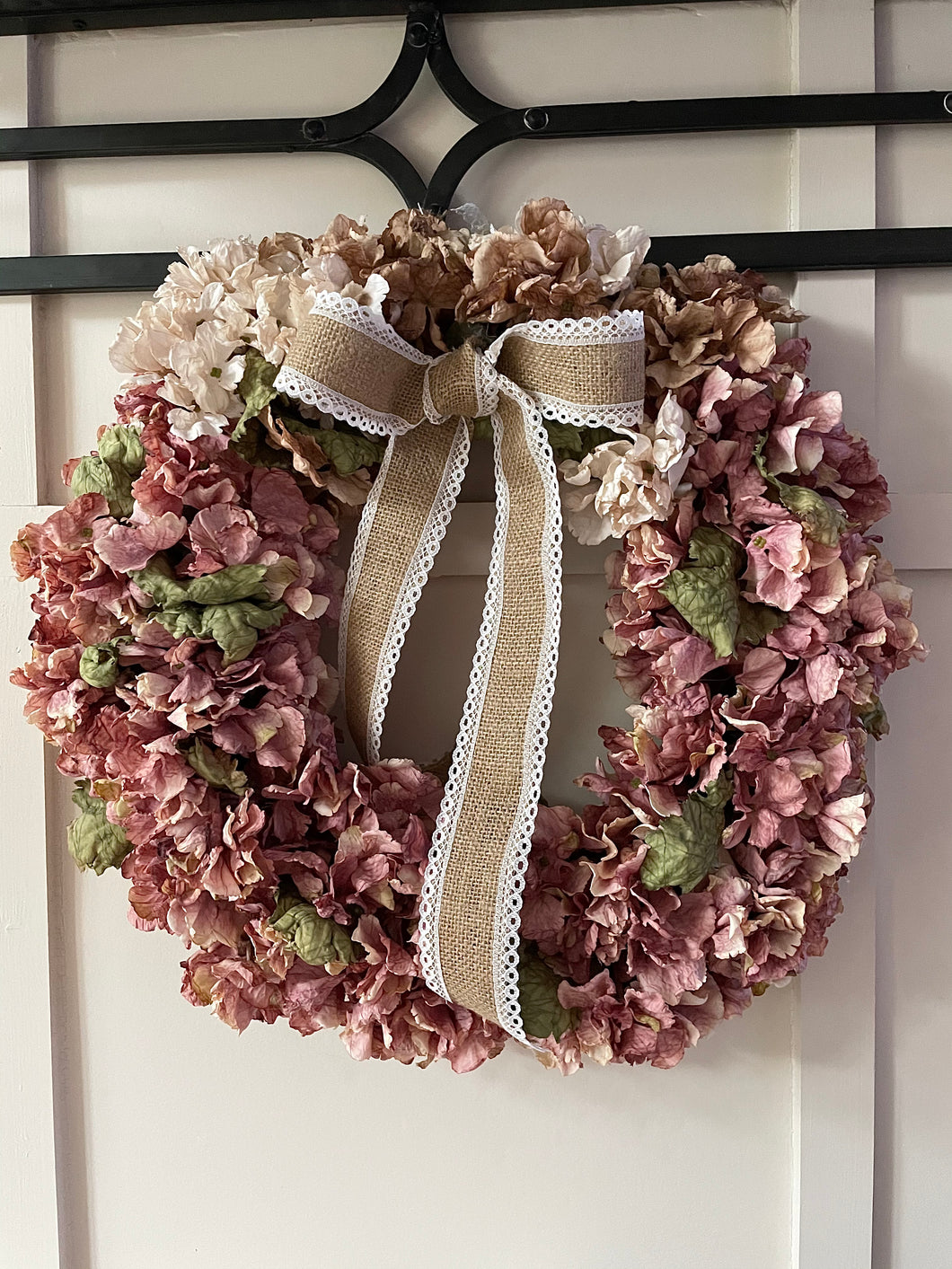 Country “Clarence” faux wreath