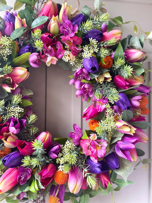 “ELEANOR” faux wreath (FREE P&P)