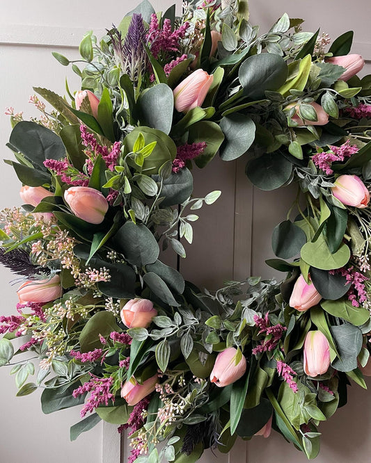“Best selling “GEORGIE” faux wreath (FREE P&P)