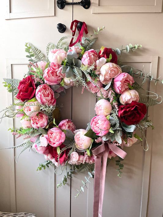 “HOPE” faux wreath (FREE P&P)