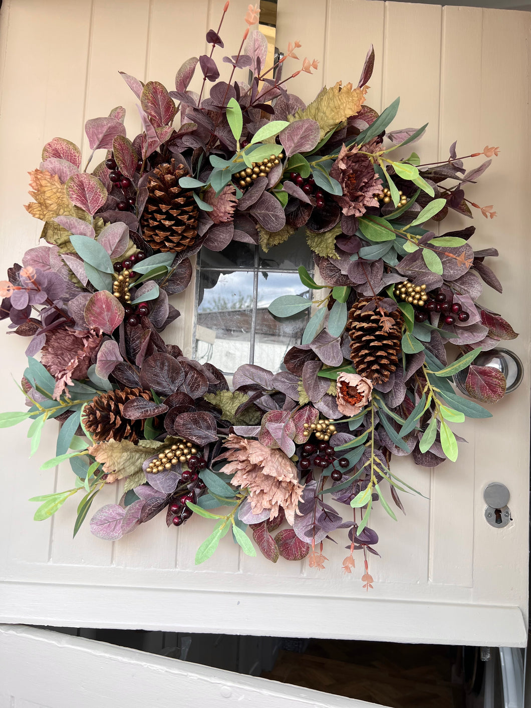 “EMILE” faux wreath