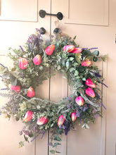 Load image into Gallery viewer, “FRANCESS” spring faux wreath
