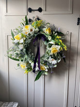 Load image into Gallery viewer, “ELLA” spring faux wreath
